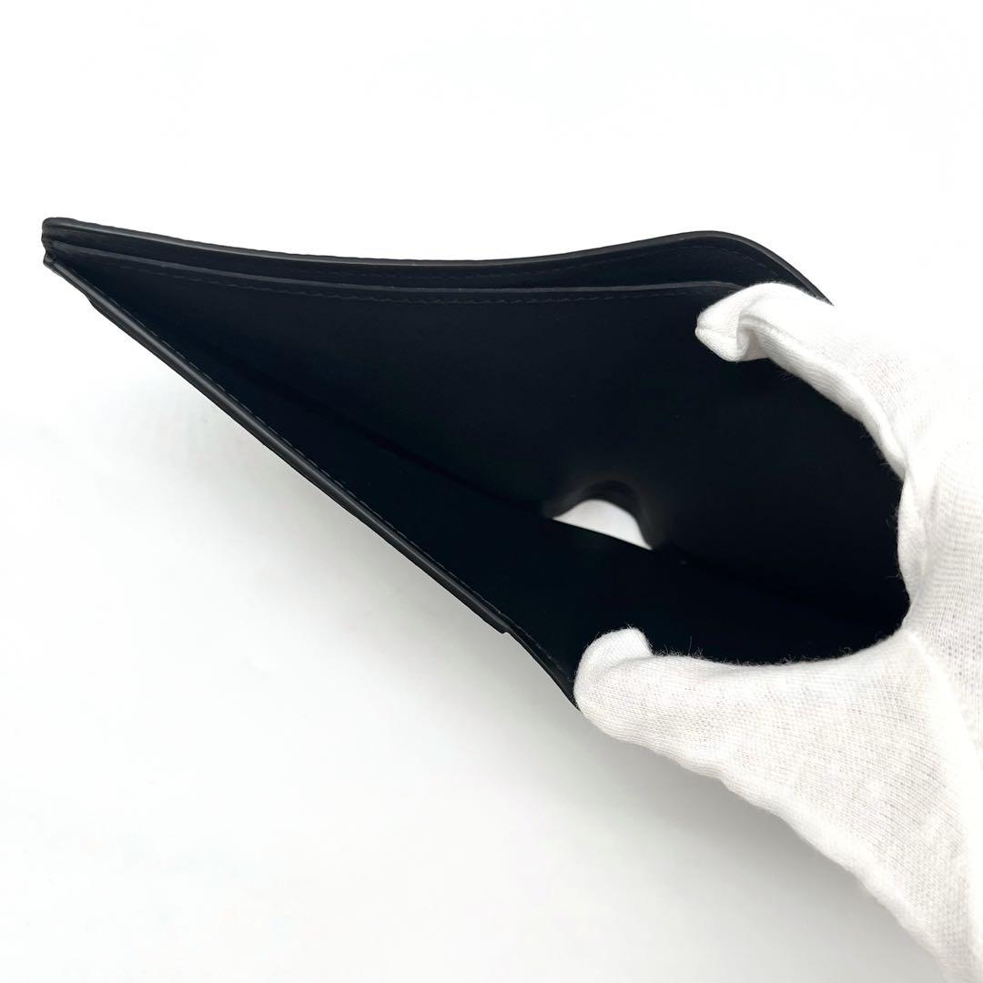 ✨新品級✨ルイヴィトン アエログラム ミュルティプル 二つ折り財布 黒 ブラック