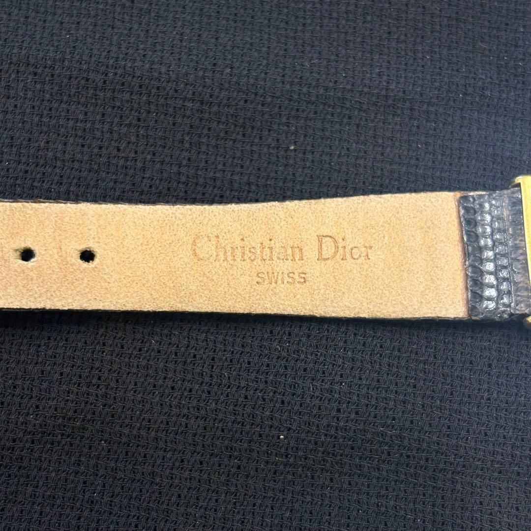Christian Dior ディオール 腕時計 クォーツ 純正ベルト ラウンド Christian Dior ディオール 腕時計 クォーツ 純正ベルト ラウンド