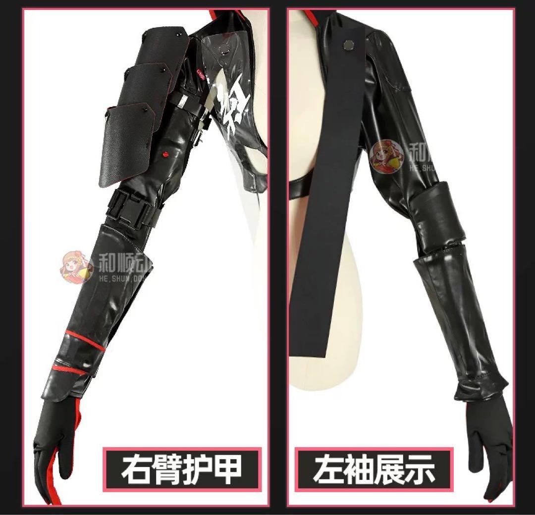 勝利の女神:NIKKE ニケ 紅蓮：ブラックシャドウ 紅蓮：暗影コスプレ衣装