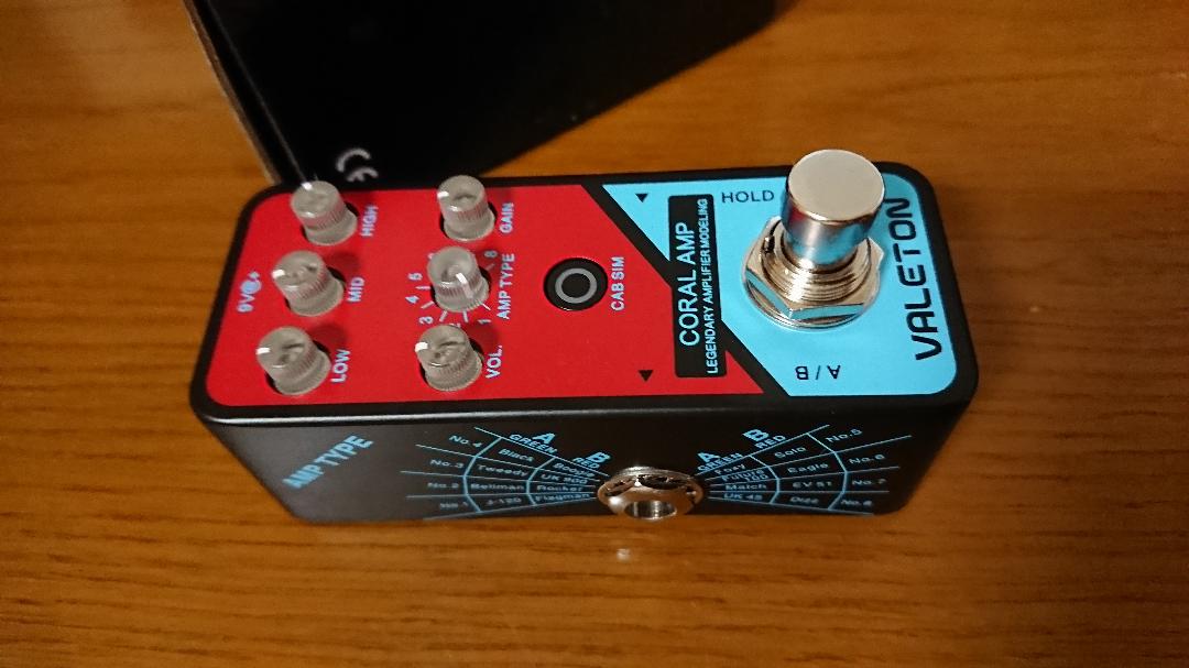 VALETON CORAL AMP アンプシミュレータ CRL-5 - メルカリ