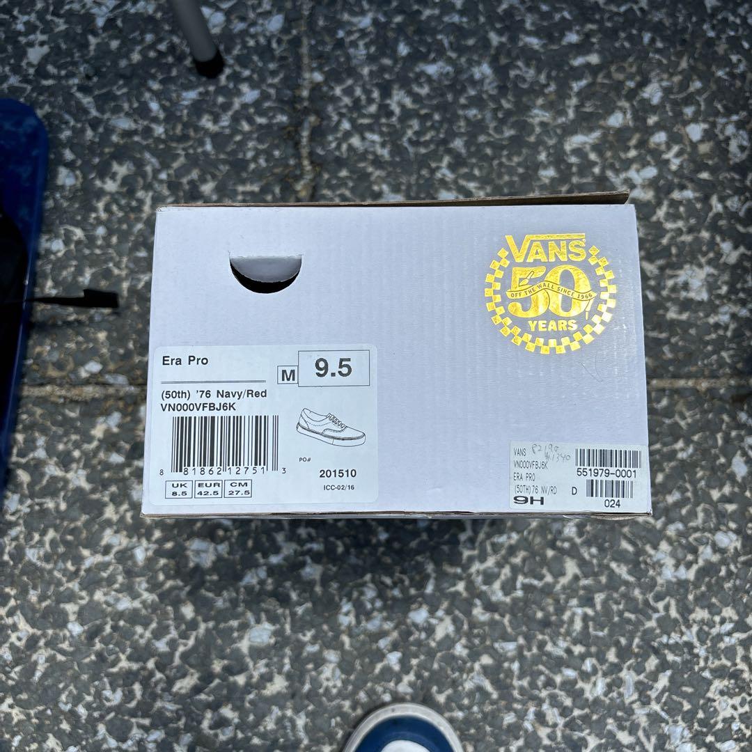 vans◆era pro　エラ　プロ　スケシュー　スケボー　50周年