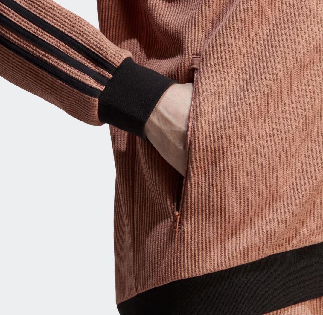 新品XS Adidasワッフル トラックジャケット ジャージ HS2081