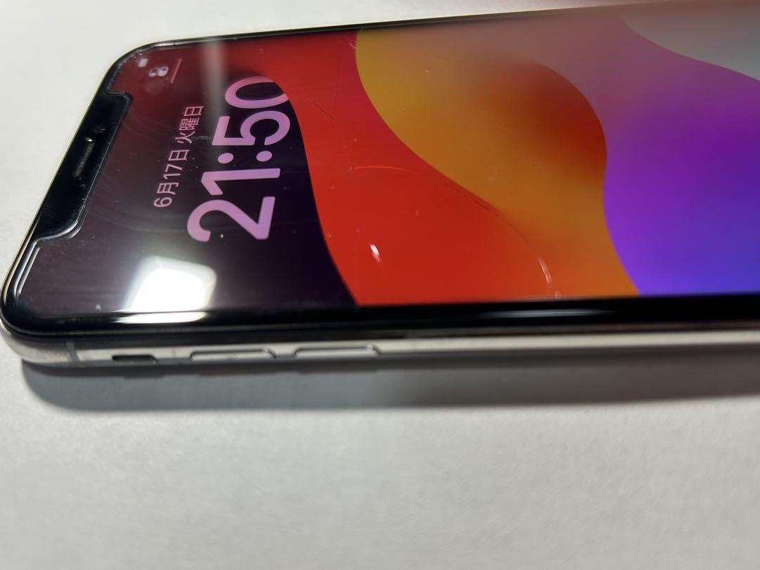 iPhoneXs シルバー 64GB SIMロックなし