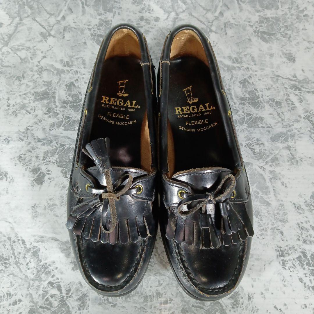 REGAL 【キッズ】リーガル タッセルローファー ブラック/18