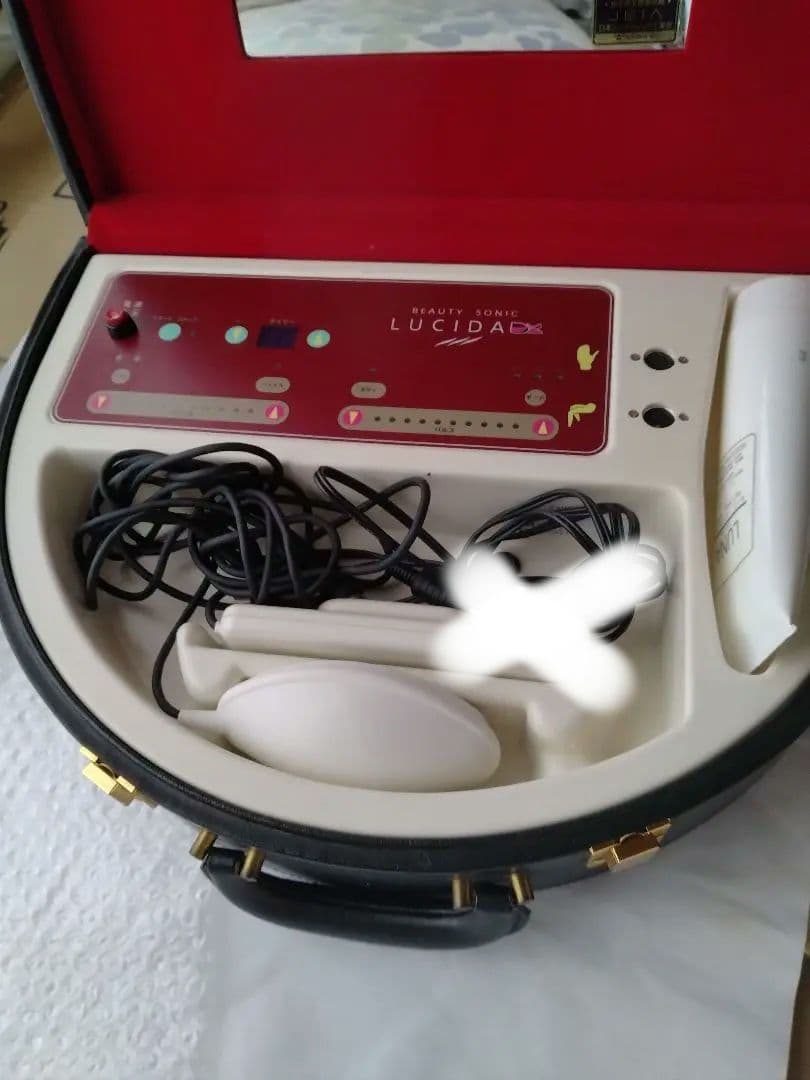 多機能美容器 ルシーダデラックス 超音波・低周波イオン