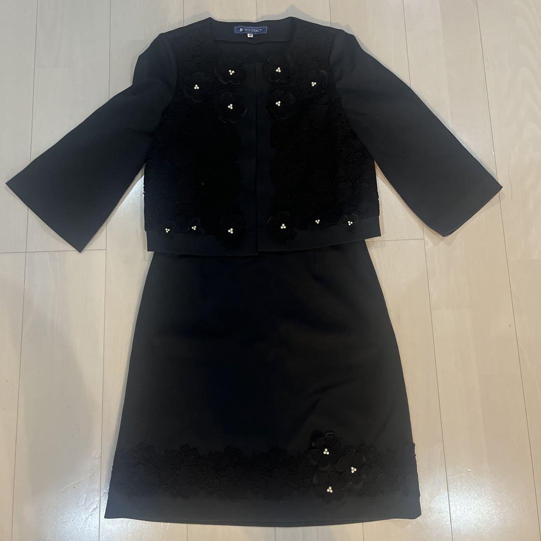 M'S GRACY ブラック セットアップ 40