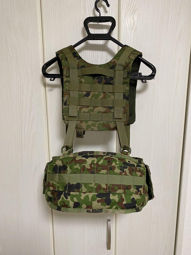 陸自迷彩　ハーネスとベルトパッドセット LEM 戦人