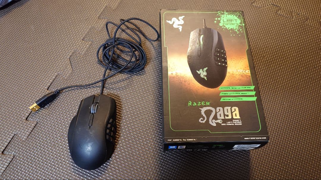 Razer ゲーミングマウス naga 左利き用
