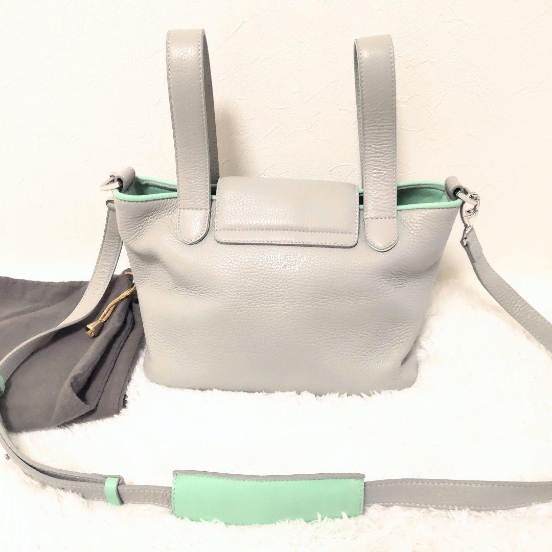 極美品✨meli melo ショルダーバッグ ハンドバッグ グレー グレージュ - メルカリ 極美品✨meli melo ショルダーバッグ ハンドバッグ グレー グレージュ - メルカリ