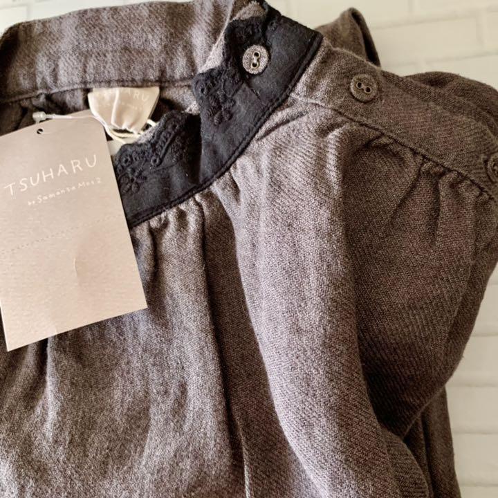 品質保証限定SALE TSUHARU リネンラミーレースワンピース 麻ウール裾レースワンピース uoMXm-m49346219522 ツハル NEW通販