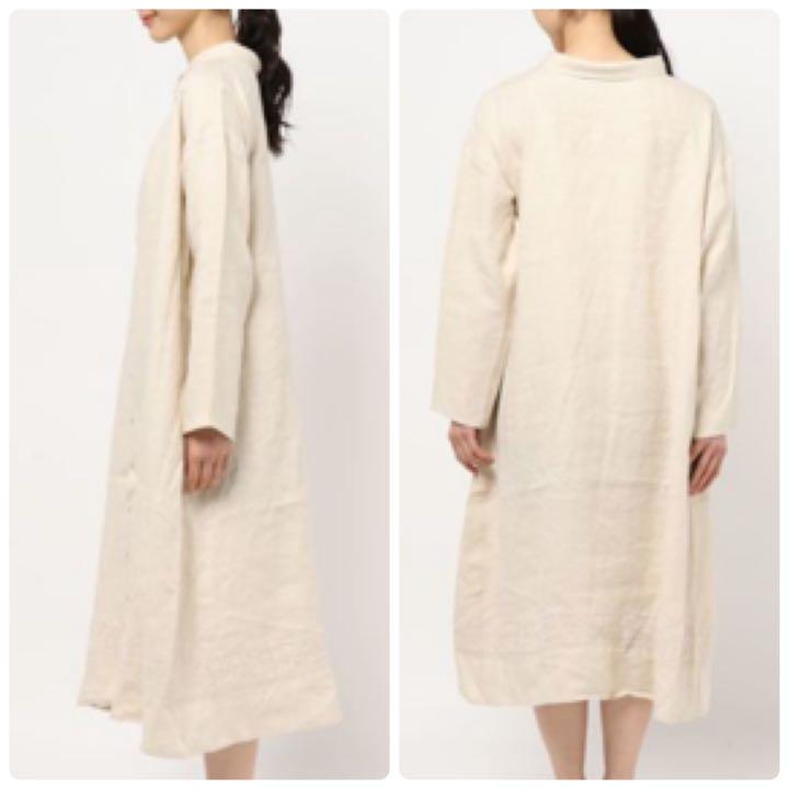 品質保証限定SALE TSUHARU リネンラミーレースワンピース 麻ウール裾レースワンピース uoMXm-m49346219522 ツハル NEW通販