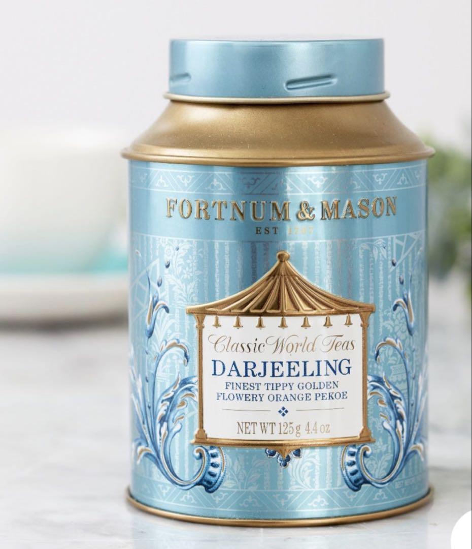 【詩タ】F&M　ダージリン＆スモーキーアールグレイ 詰替用　125ｇ フォートナム&メイソン ダージリン FTGFOP 125g 缶 - メルカリ
