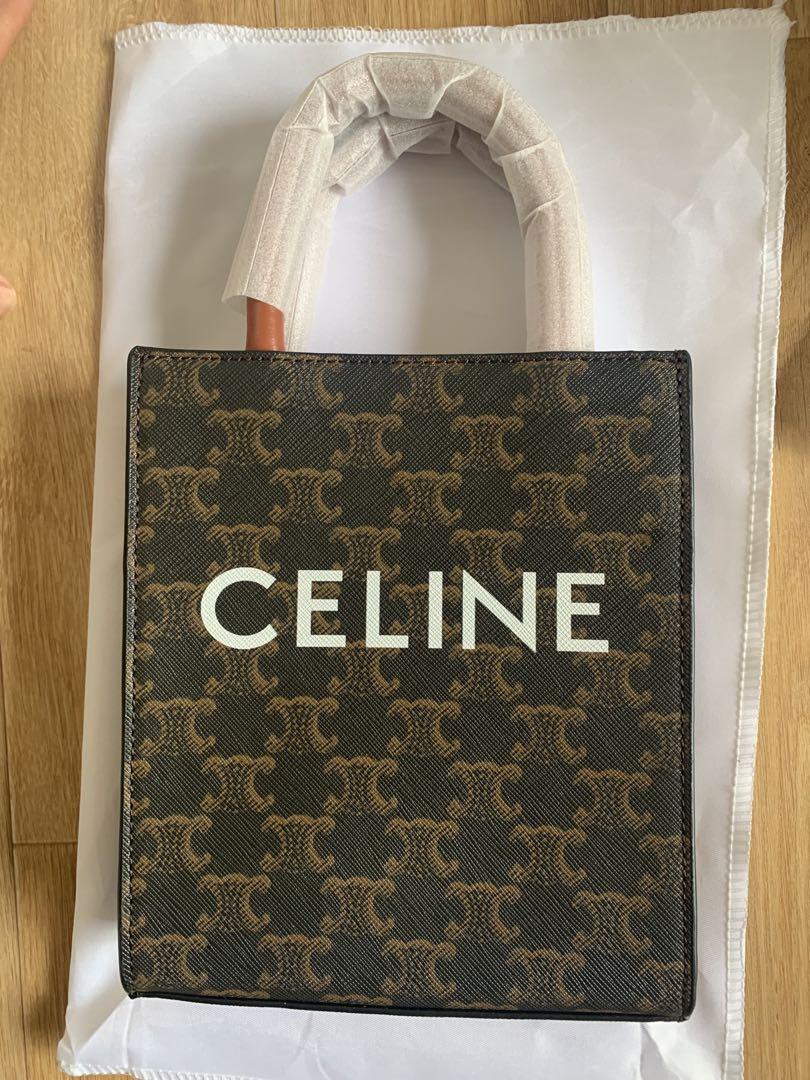 春早割 ◇CELINE◇スモール バーティカル CELINE カバ トリオンフ