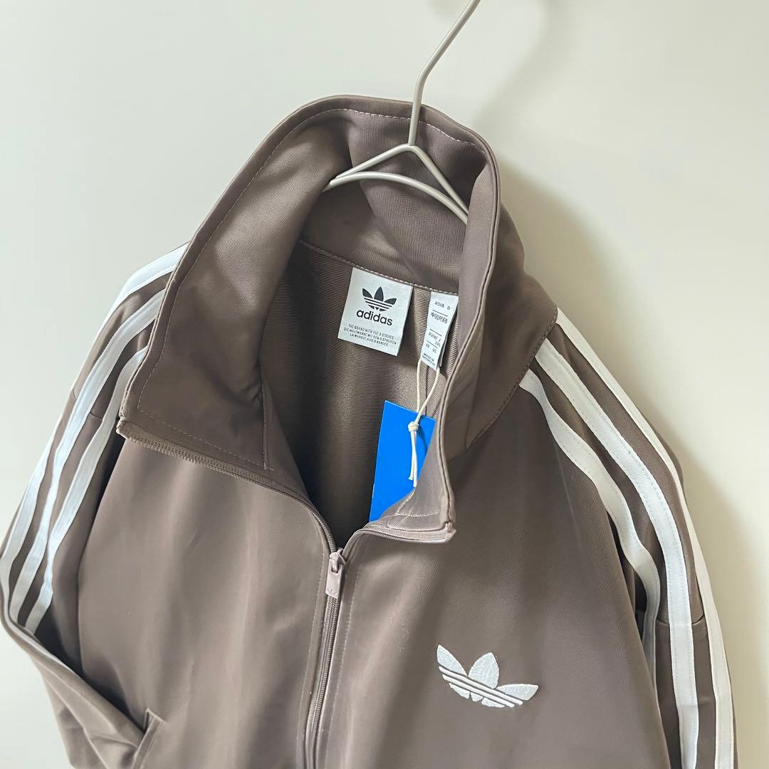 新品Ｓ】スナイデル×アディダス コラボ　トラックジャケットトップ 茶モカブラウン
