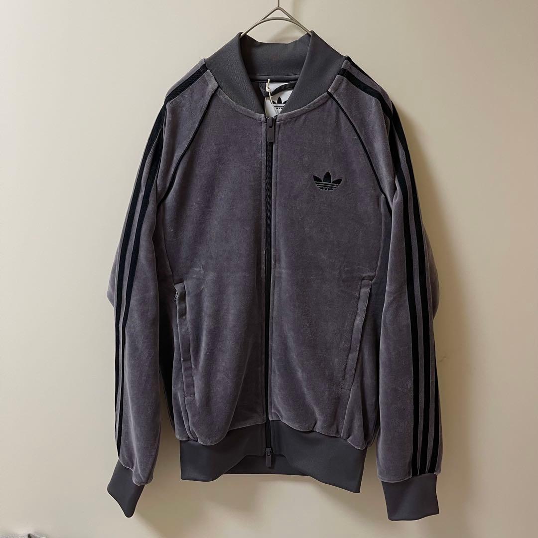 新品Ｓ】スナイデル×アディダス コラボ　トラックジャケットトップ 茶モカブラウン