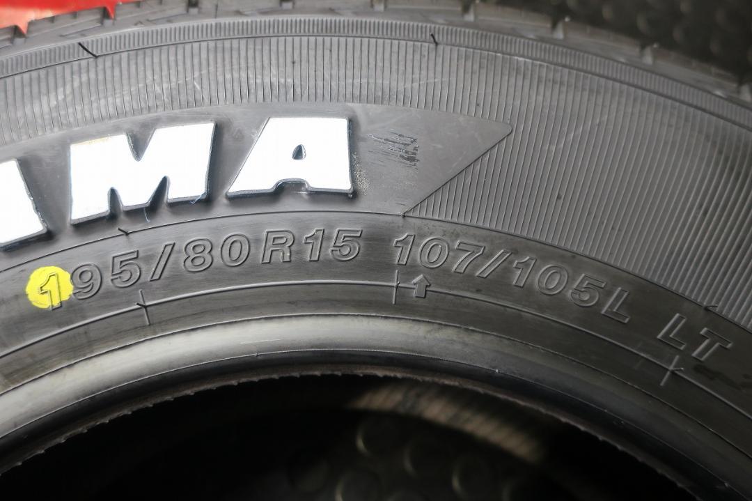 195/80R15 107/105LT ヨコハマ ジオランダー H/TG056③