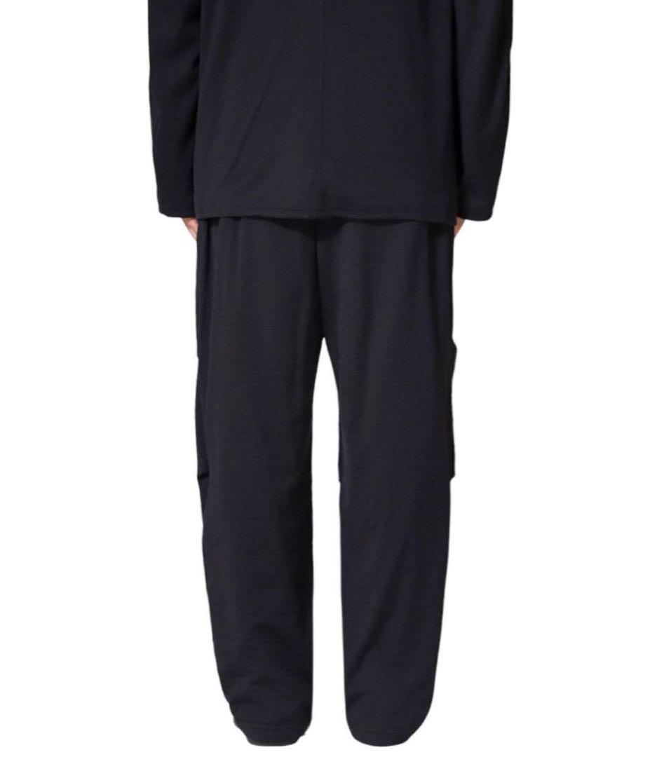 新品未使用24aw comoliウールニットタックJK&パンツ　セットアップ