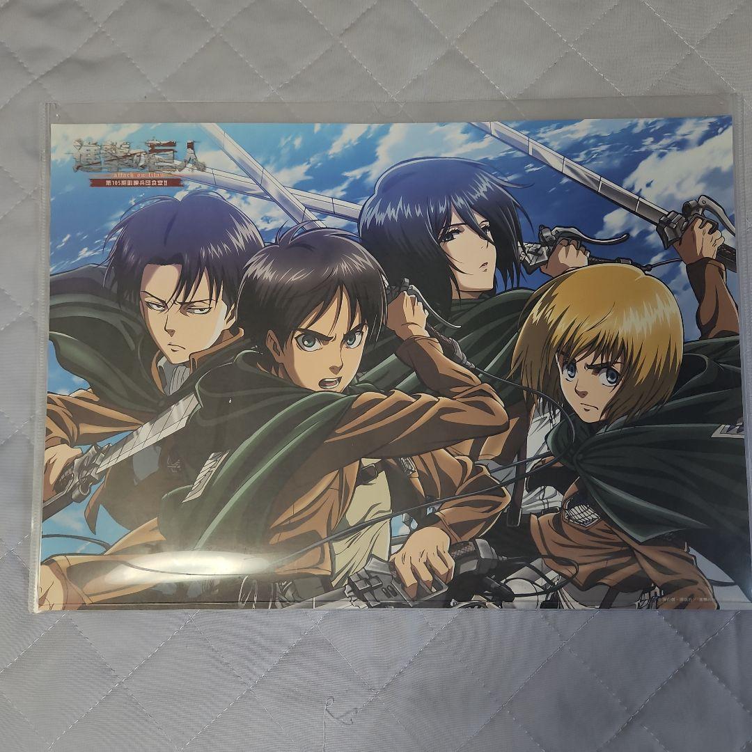 進撃の巨人 A3 ポスター 当選品 すき家 コミケ パセラ - メルカリ 進撃の巨人 A3 ポスター 当選品 すき家 コミケ パセラ - メルカリ