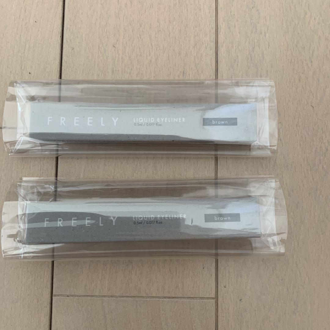 FREELY リキッドアイライナーブラウン２本