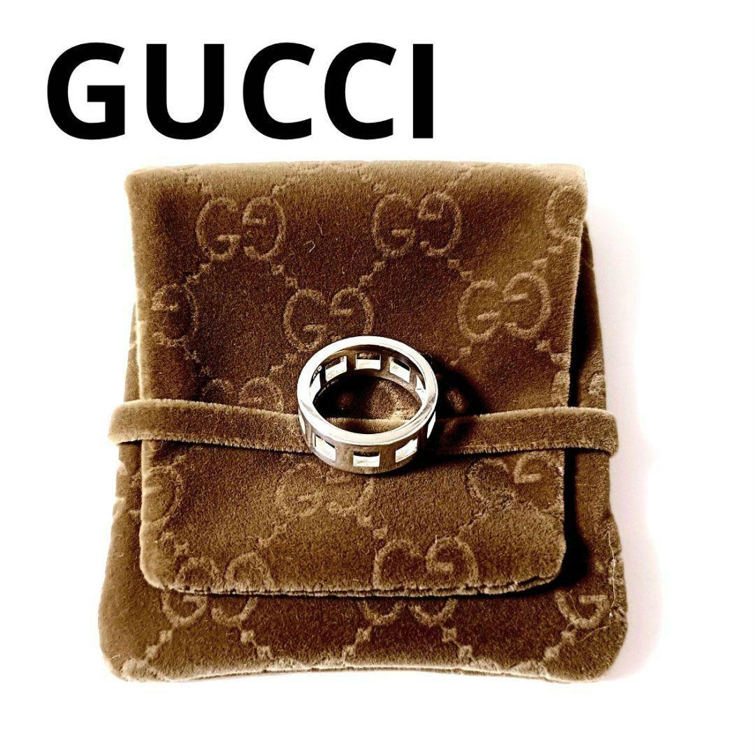 GUCCI グッチ シルバー リング SILVER 指輪 ヴィンテージ 希少
