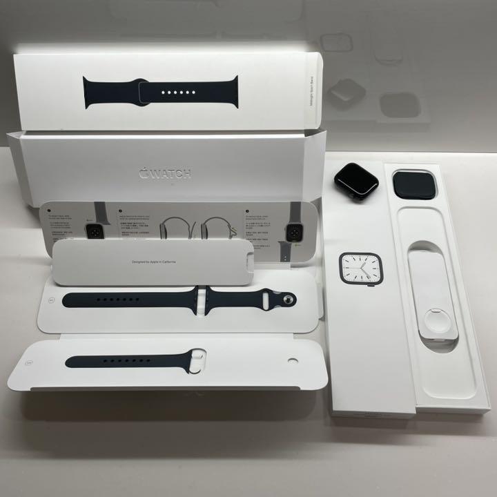 33%割引 特別価格 Apple Watch Series 7GPS 45mm【美品】保護フィルム グッズ ステンドグラスデザイン あおたこ星人様専用(1117)アンテークパネル その他