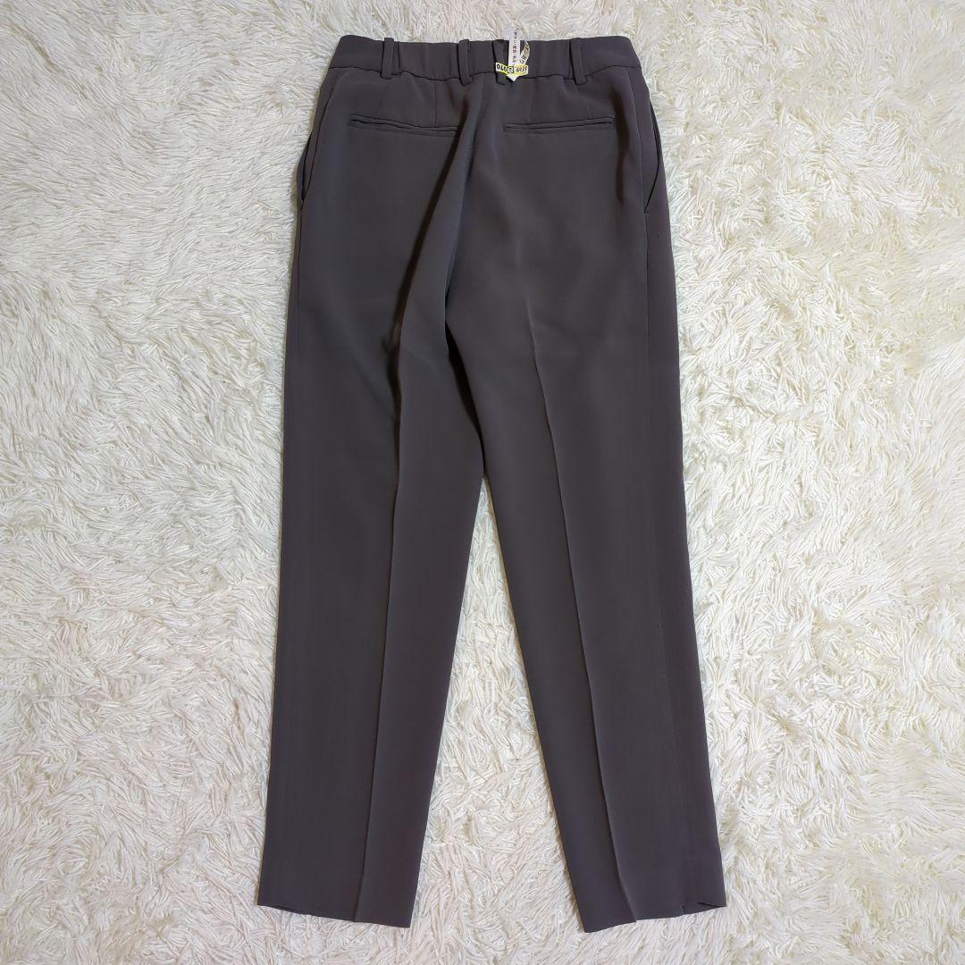PLST プラステ トリアセブレンド パンツスーツ セットアップ ノーカラー M