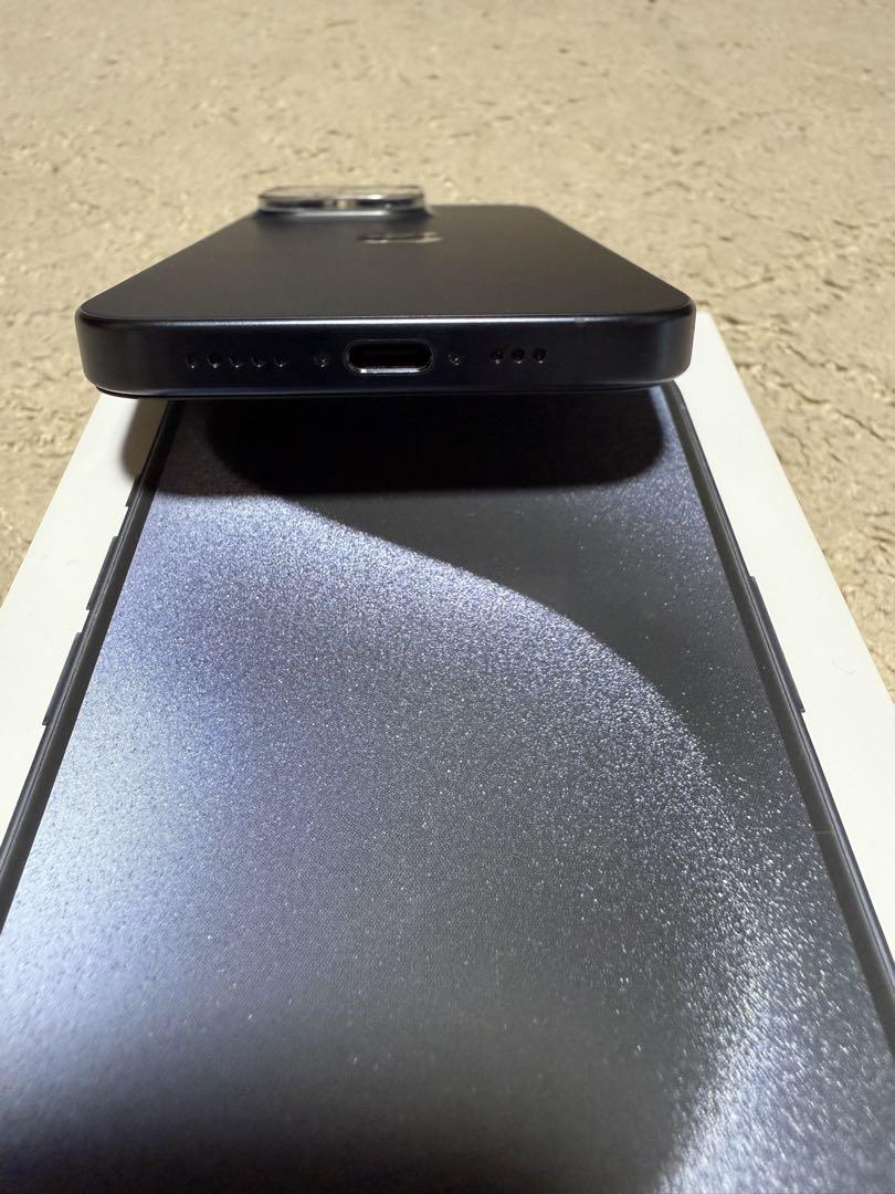 美品　iPhone 15 Pro 256GBブルーチタニウム SIMフリー