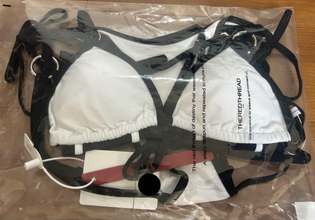 水着・ラッシュガード theredthread S tinyring bikini set white THEREDTHED S tinyring bikini set