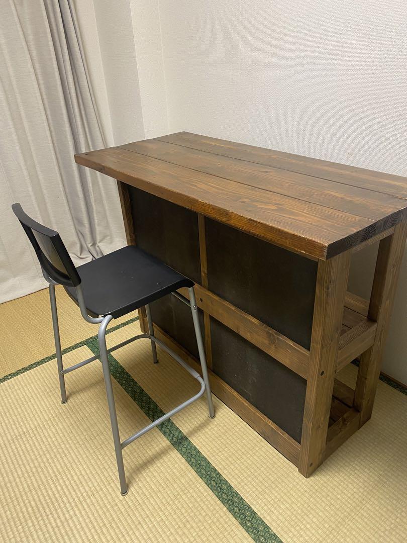 ハンドメイド カウンターテーブル