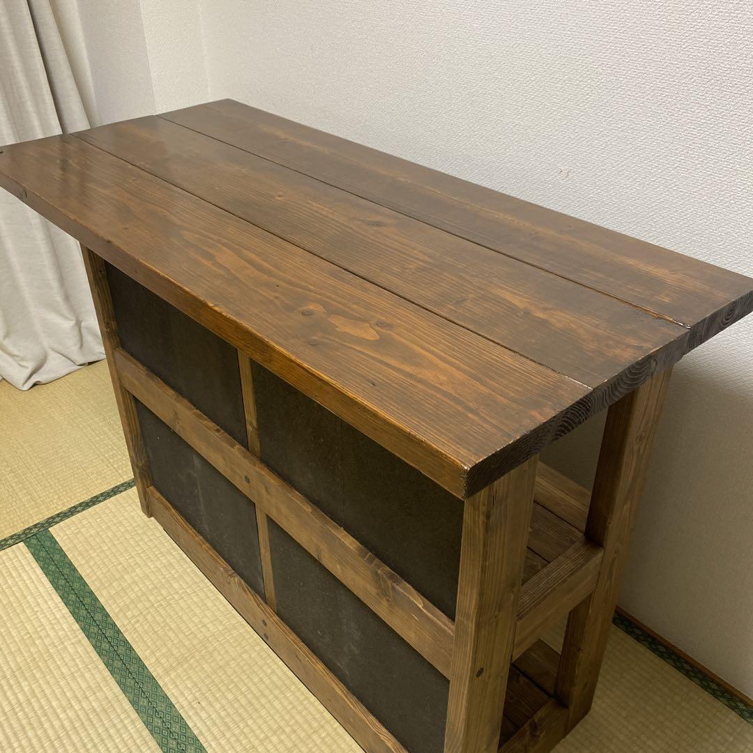 ハンドメイド カウンターテーブル