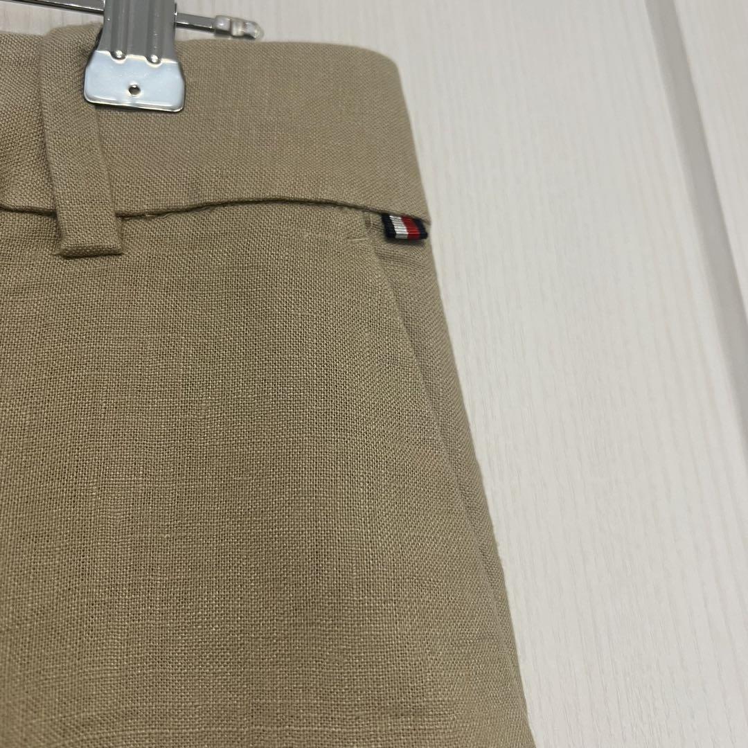 TOMMY HILFIGER/トミーヒルフィガー/ベージュ/リネンパンツ/ズボン