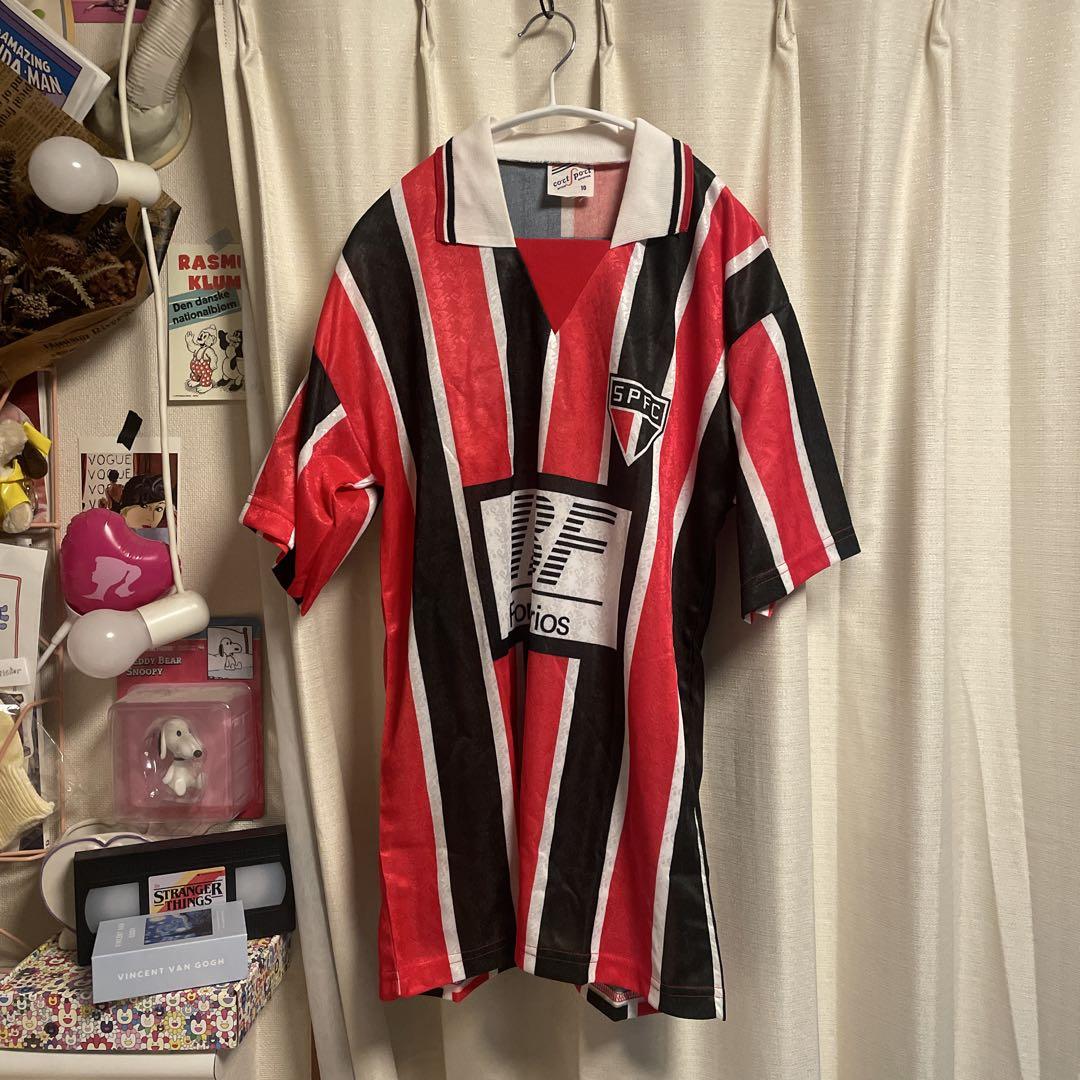 1991-92 サンパウロFC SPFC サッカーシャツ #10
