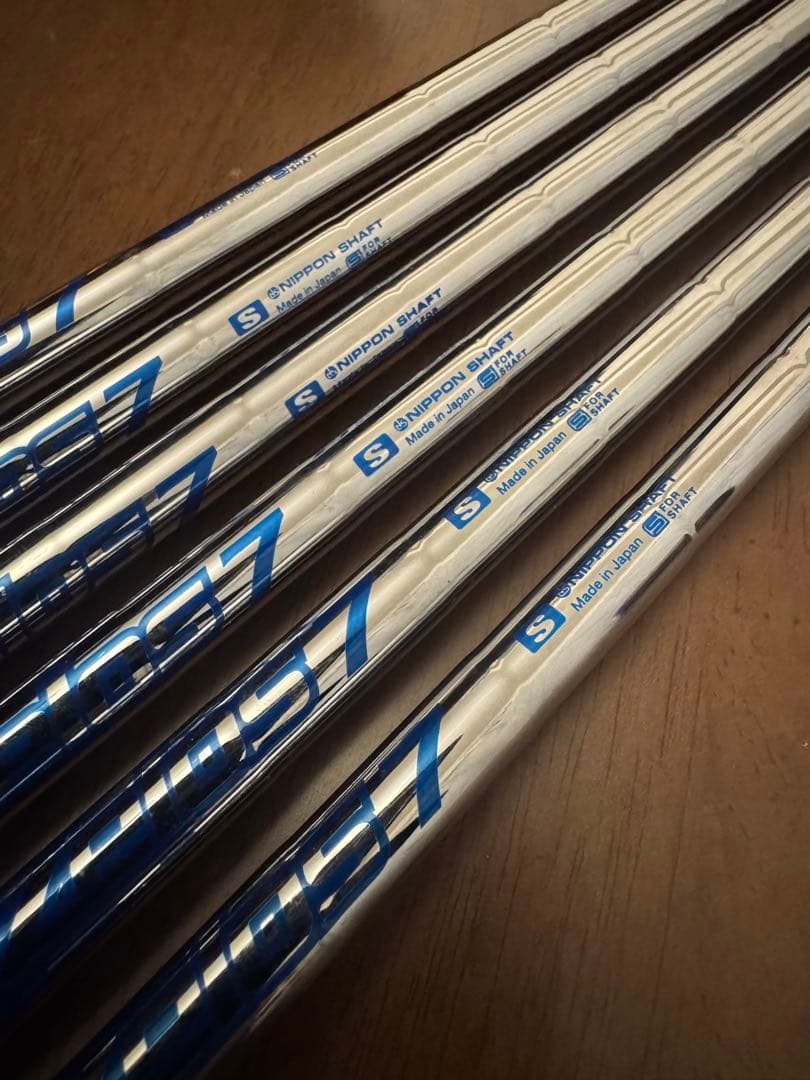 N.S.PRO ゼロス7 zelos7 シャフト ６本セット ゼロス7 アイアンシャフト S ６本セット 訳あり  Zelos7