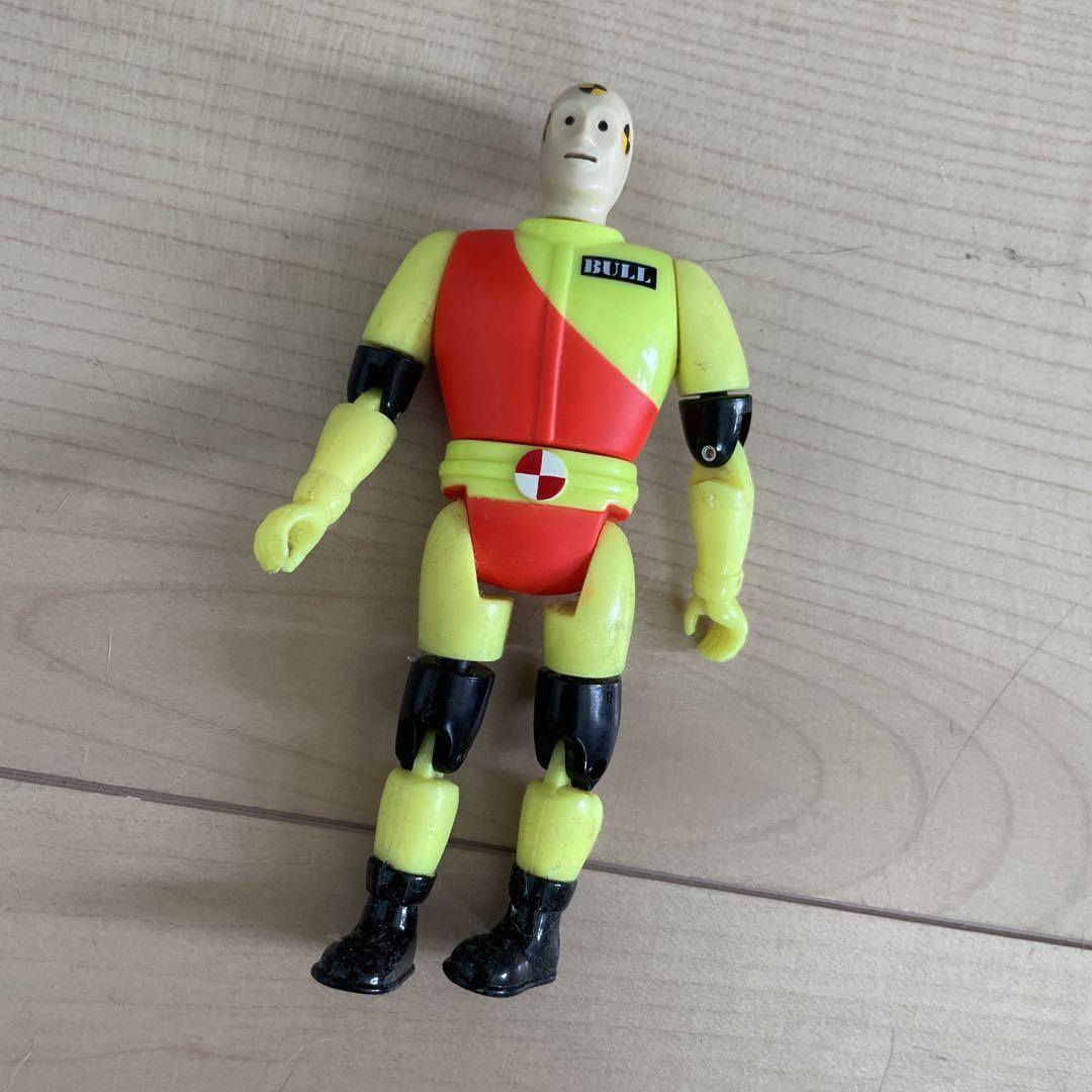 希少　ヨネザワ　クラッシュダミー　クラッシュカー　チョッパーオートバイ　現状品