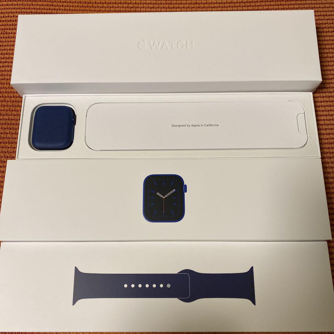 超美品❗️Apple Watch6 44mmGPS + Cellularモデル