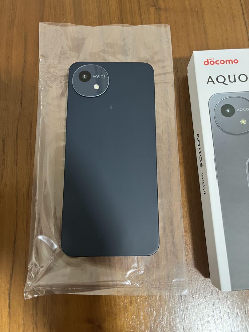 新品 AQUOS wish4 SH-52E ブラック