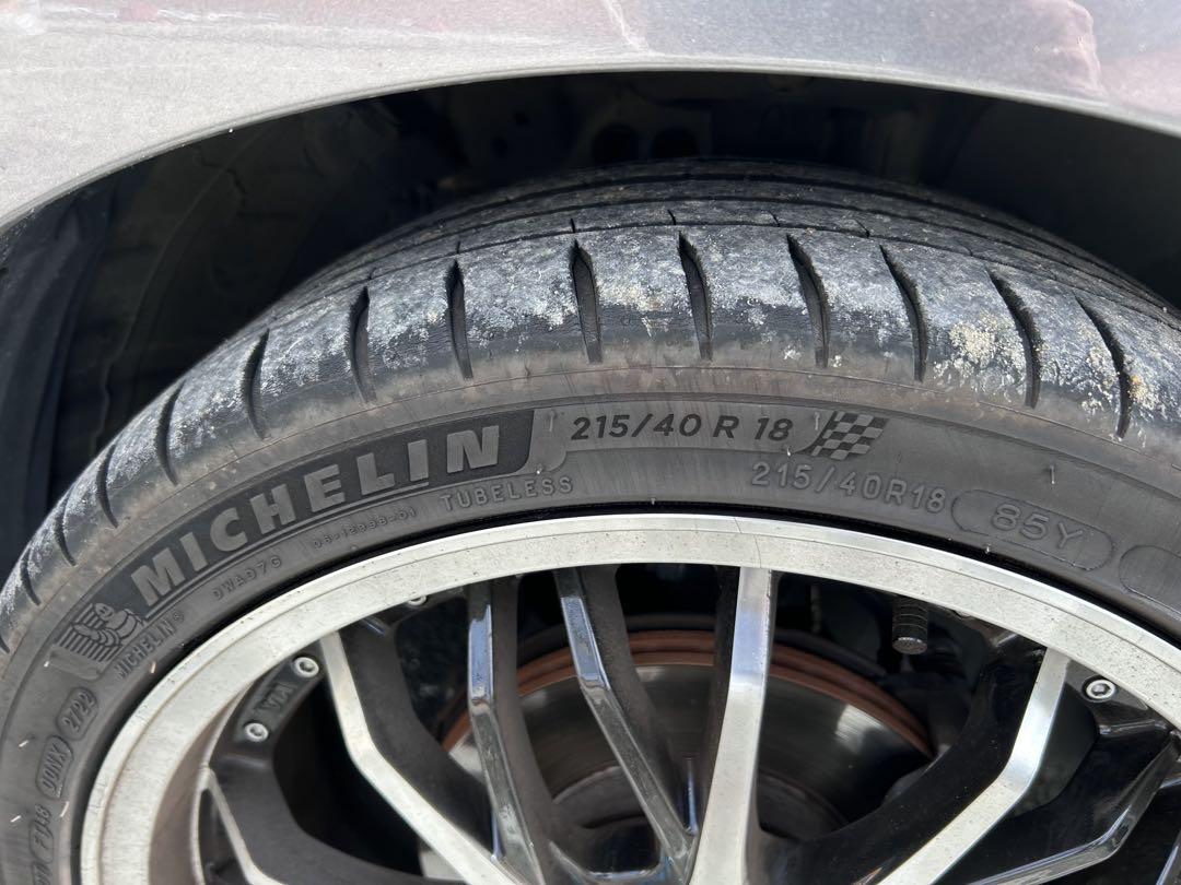 ホンダ 18インチホイール ミシュランタイヤセット PRIMACY マツダ RX8 225/45R18 ホイールセット | ミシュラン