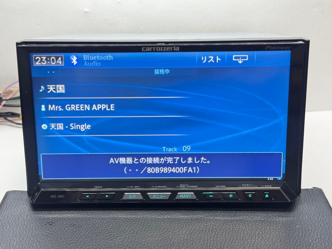 タッチパネル新品 AVIC-ZH07 新品ファン 2011年地図 カロッツェリア