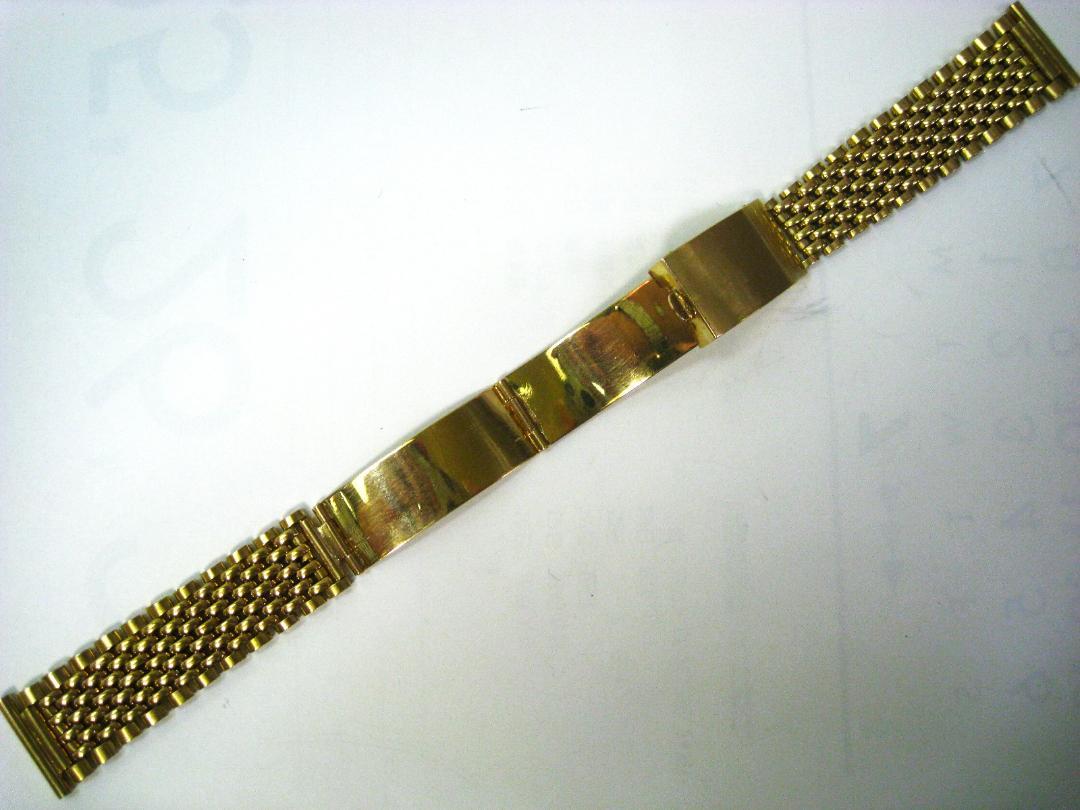 極美品 K18 18金 イエローゴールド バンド 紳士腕時計用 メンズ 19mm