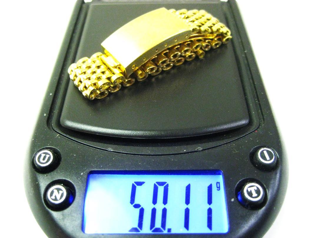 極美品 K18 18金 イエローゴールド バンド 紳士腕時計用 メンズ 19mm