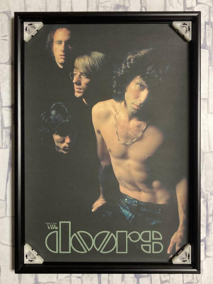 ビンテージ 額装済み DOORS ドアーズ ポスター ジム・モリスン