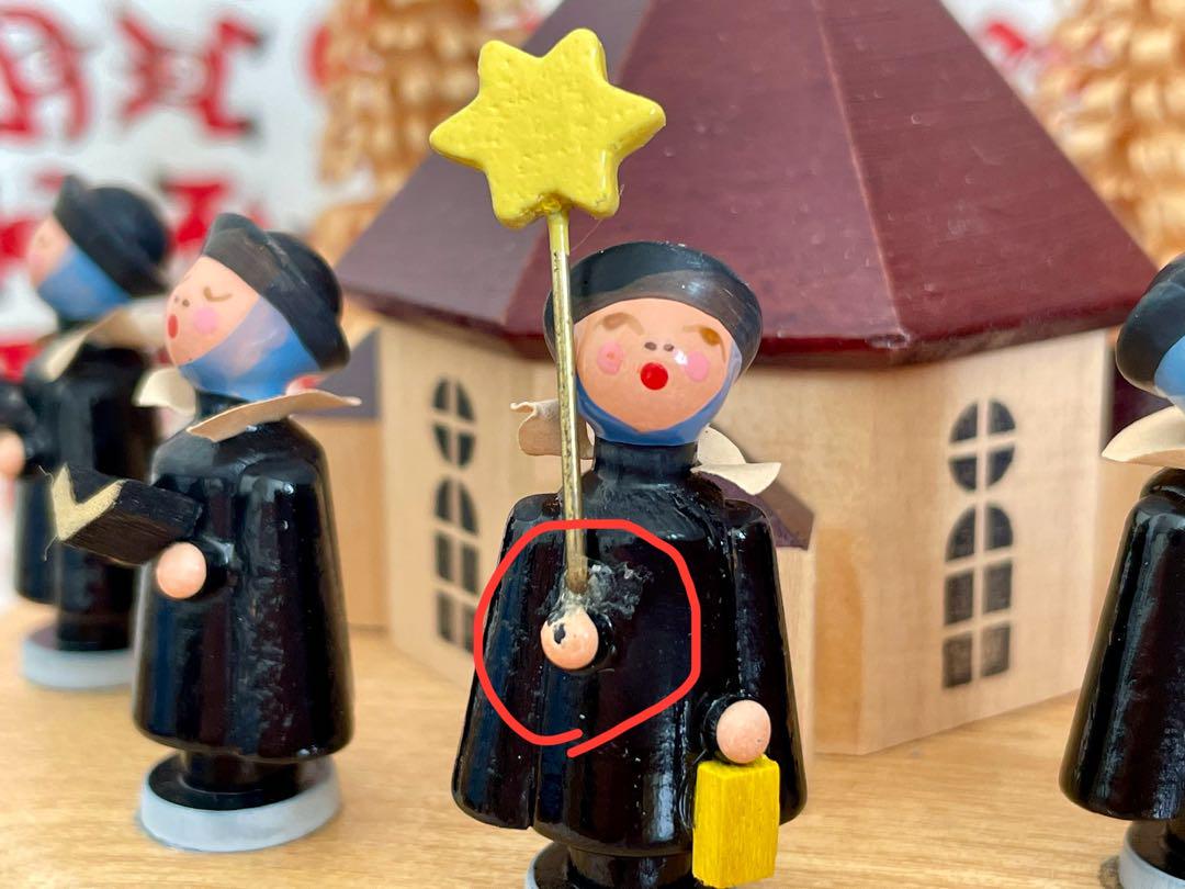 【ドイツ現地購入】木製クリスマスオルゴール
