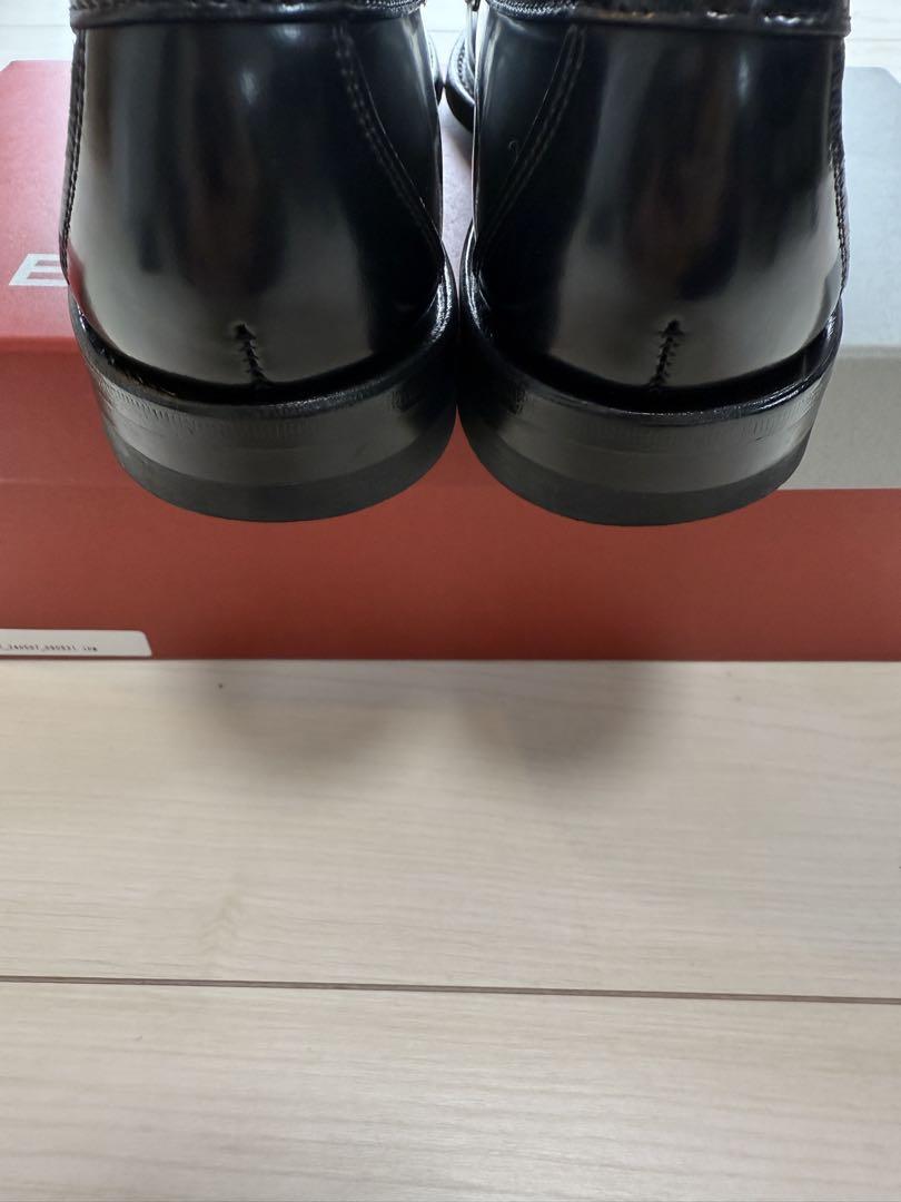 【美品】REGAL 43VRBD 26.0 ブラック ヴァンプ 革底