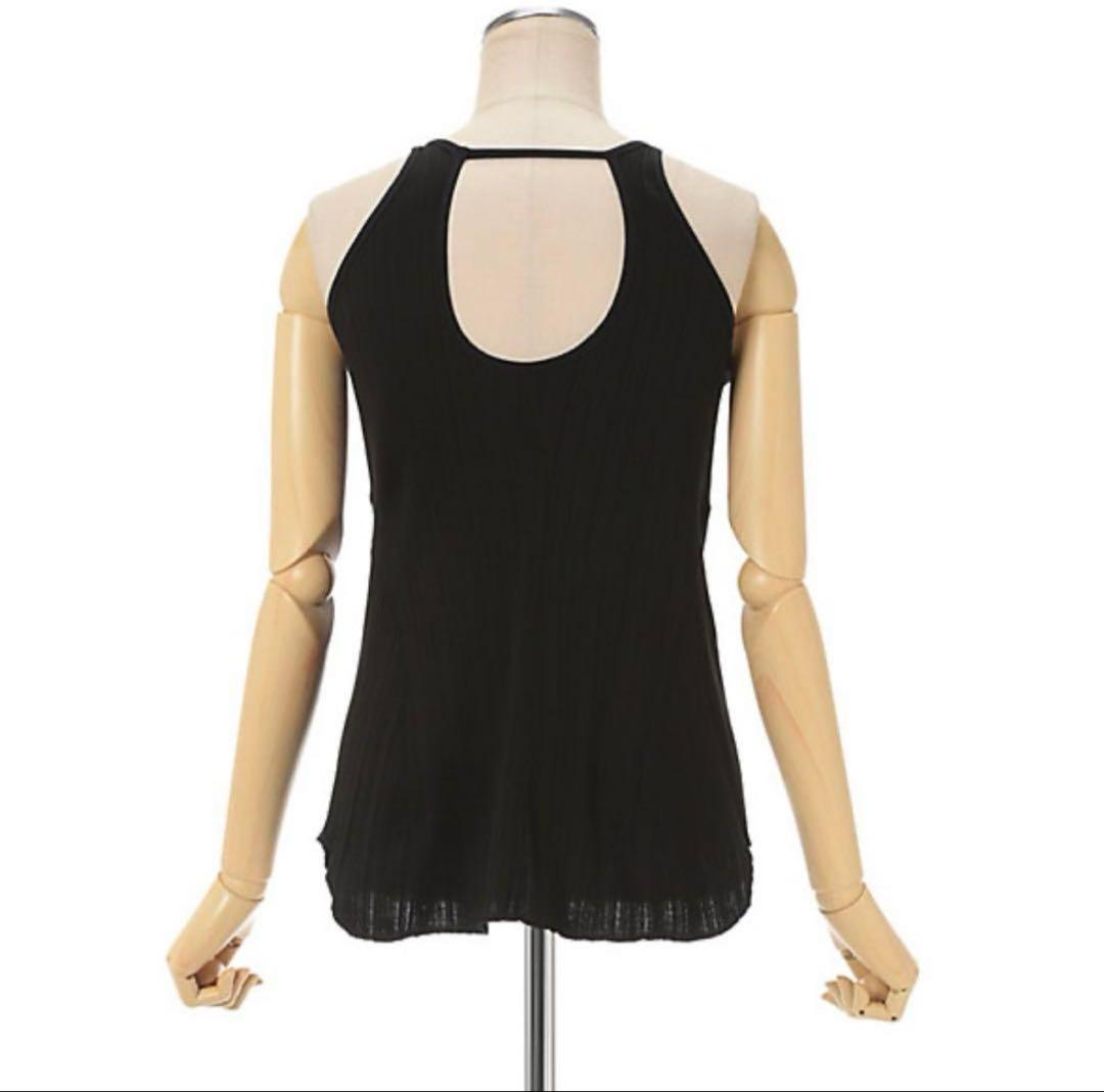 mame kurogouchi ランダムリブコットンクロップドトップ&タンク mame kurogouchi ランダムリブコットンクロップドトップ&タンク