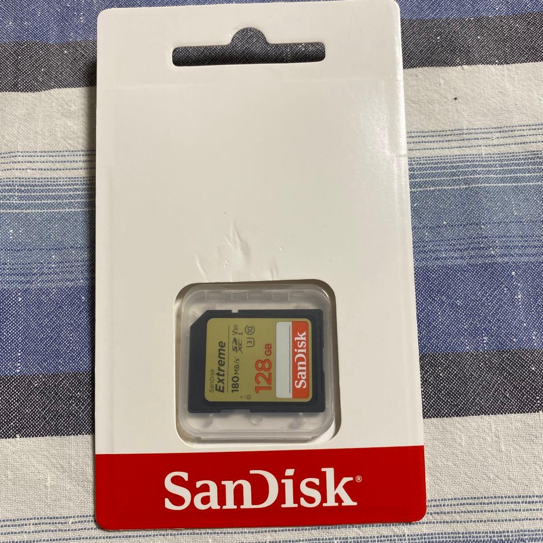 未開封　　新品未使用Sandisk SDXCカード 128GB SDSDU-128G-U46　SDカード　サンディスク SanDisk Extreme PRO SDXC UHS-II 128GB 2個 SanDisk Extreme PRO SDXC