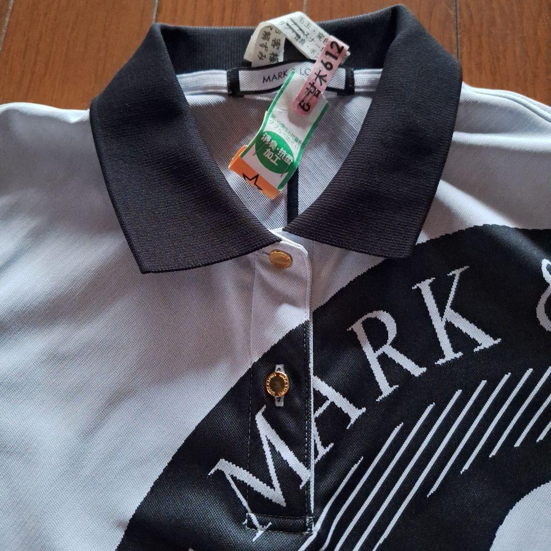 【美品】MARK & GOLF スカルデザインポロシャツ