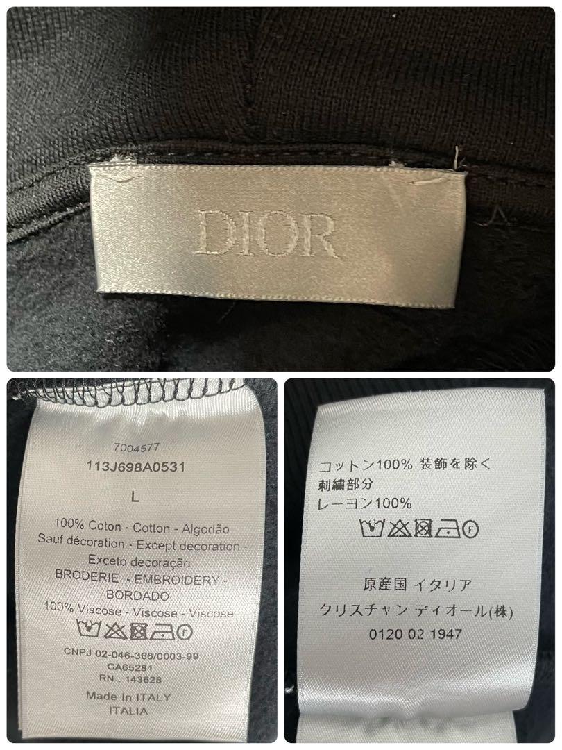 【最高デザイン】DIOR ディオール 刺繍 CDロゴ パーカー 即完売注意