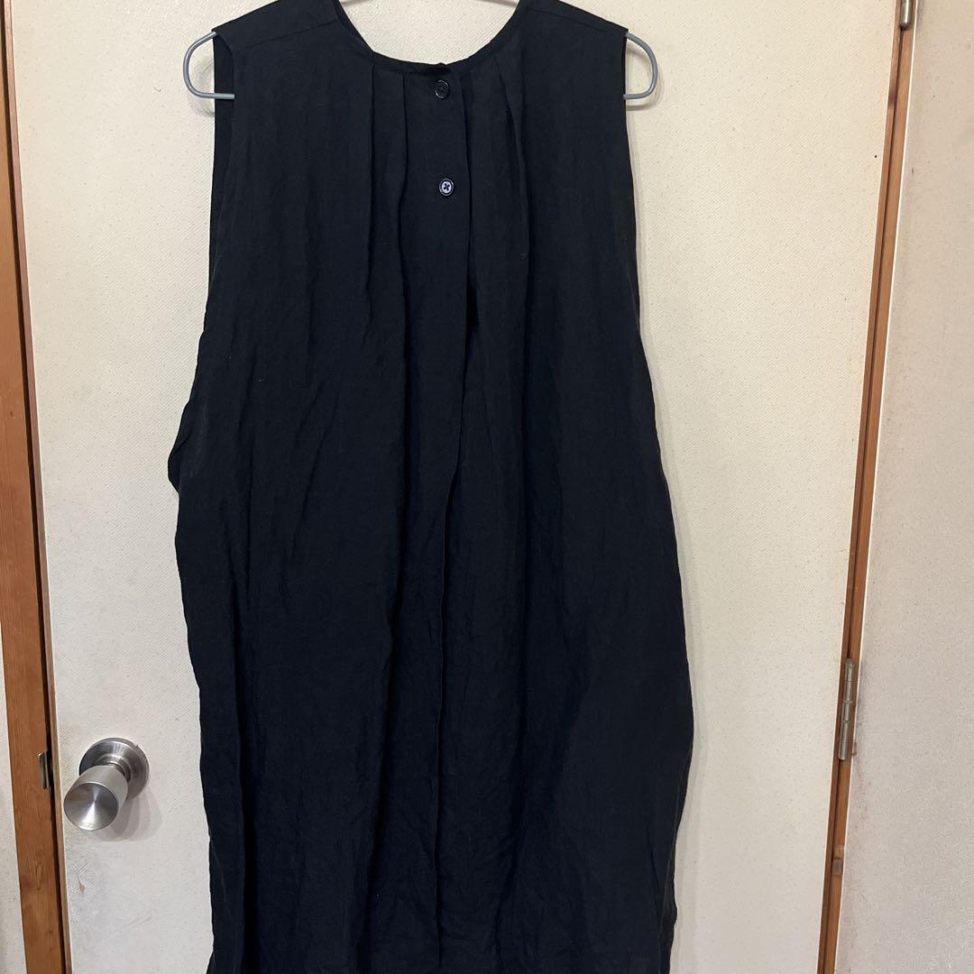 ファーマーズタブリエ　黒　MARCHE'DE SOEUR
