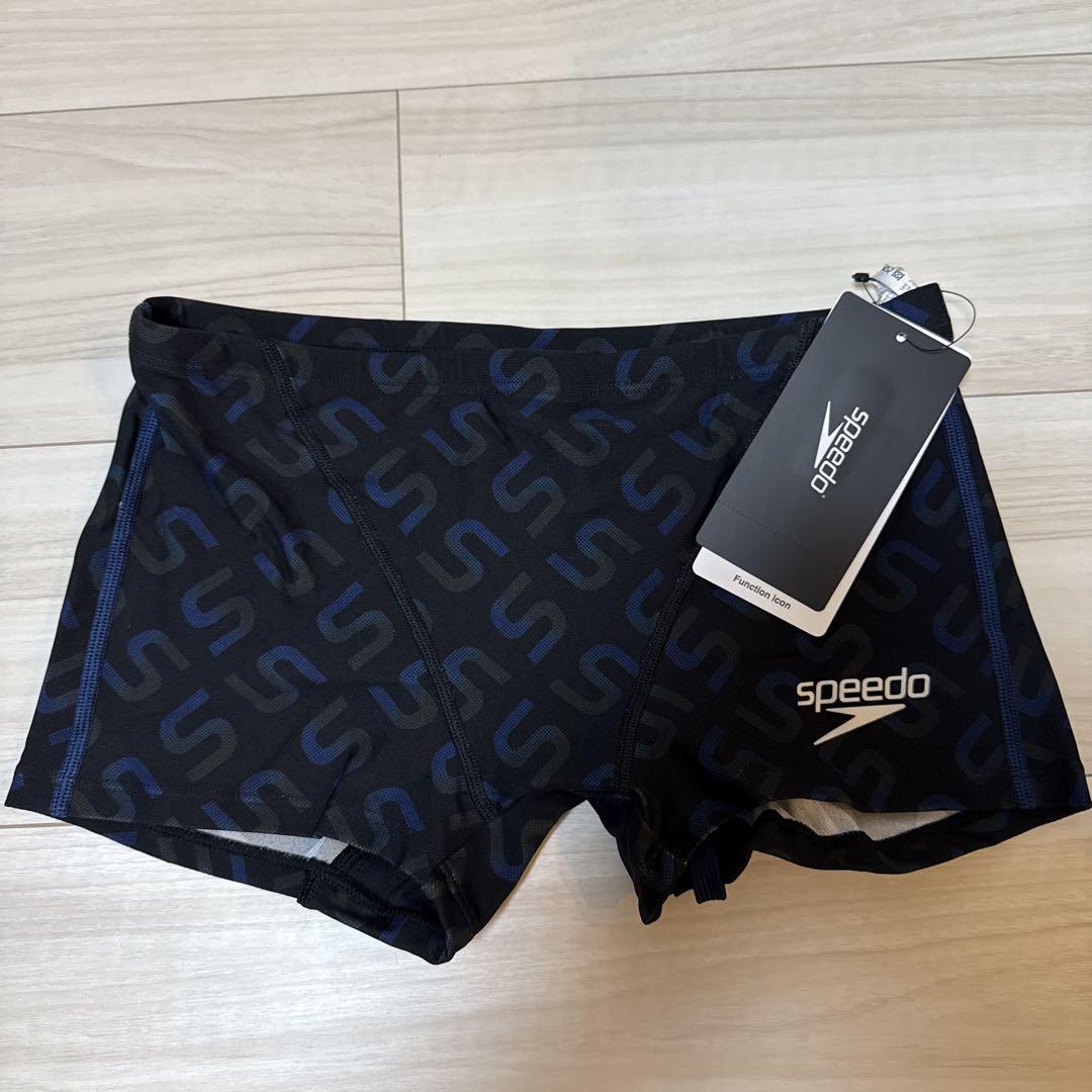 speedo ENDURANCE CO 競泳水着 ブラック/ブルー　Oサイズ
