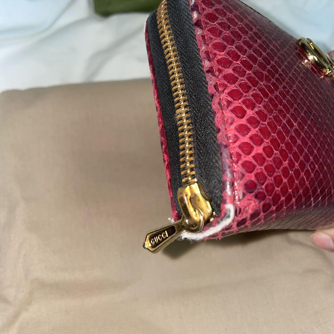 GUCCI パイソン 長財布 希少